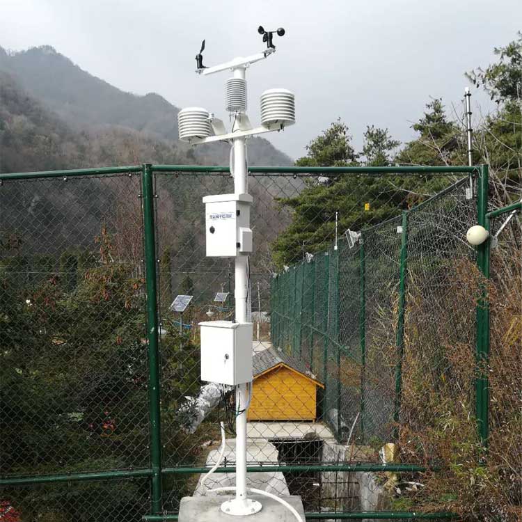 創美山莊空氣負氧離子監測站